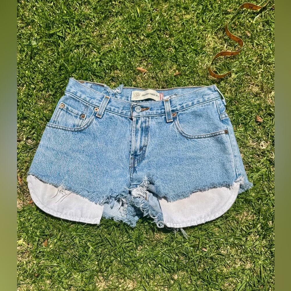 Y2K Vintage 100% Cotton Cut Off Denim Shorts